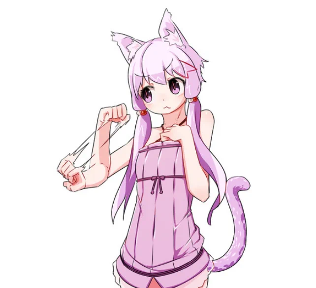 猫の日スルーしてたので猫ゆかりんにじゃれつく猫マキマキ 