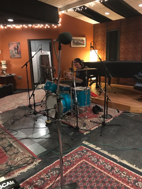 TheIncurablesMI's tweet photo. Darrin laying down the drum tracks for New music from The Incurables!!! #Tempermill #Studio #Detroit #musicians https://t.co/KFEGABmuuf