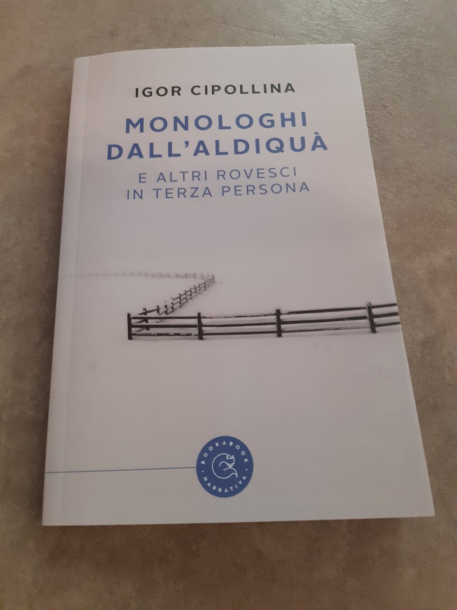 É arrivato #monologhidellaldiqua finisco Ferrante e Strout e sono pronta a partire con <a href="/igorcipollina/">igor cipollina</a> questa volta però la bussola punta verso Nord