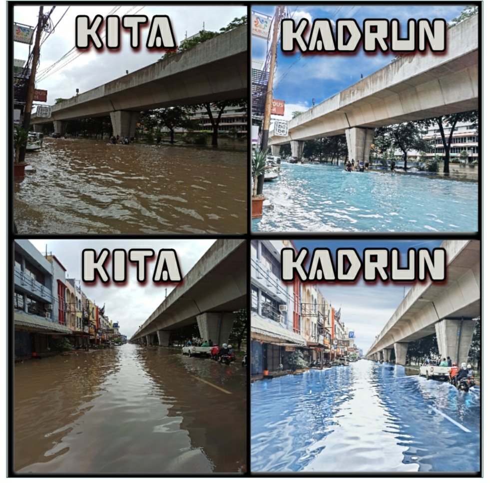 Saya baru menemukan jawaban, saat Jakarta banjir, kenapa kita kritik, sementara yg lain tetep memuji,

Teryata ada perbedaan mekanisme di otak kita, sehingga gambar visual yg kita tangkap berbeda

Terbukti penglihatan kadal lebih berwarna👇👇

Cc : @nataliardianto