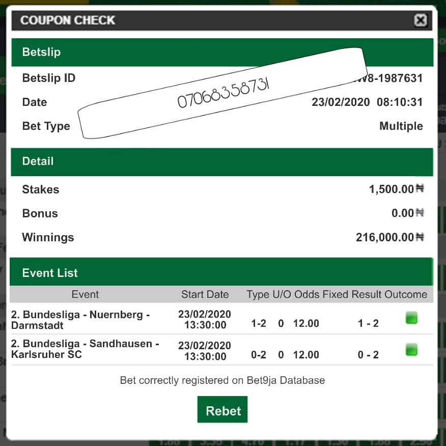 roomiesi's tweet photo. Happy Sunday I can't believe my eyes. I won again yesterday. @fixedodd2 Thank you once again sir

#wilder #fury #Joshua #TachaXGrace #tyson #ruiz #EndSARS #Mayweather #boxing #ortiz #deontay #worship #watford #MUNWAT #MercyEkeIsNotYourMate #mystarisrising #covenantdayofexemption https://t.co/NXyZisZ52K