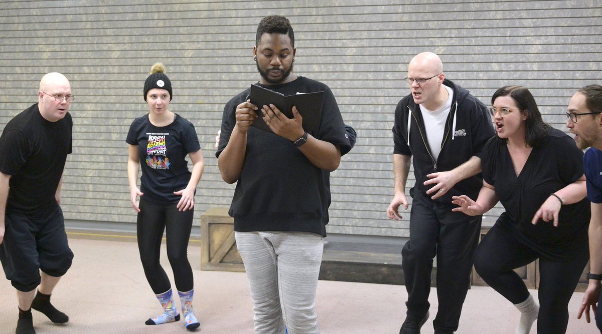 MTPLondon's tweet image. ❤️🧡💛💚💙💜 Get a glimpse into the rehearsal hall with Jacob and all of his sons. The hysterical drama and mischievous scheming unfold in #MTPJoseph coming to the McManus Stage at the Grand Theatre March 27-April 5th. #JacobAndSons #AnyDreamWillDo

📸 Ross Davidson