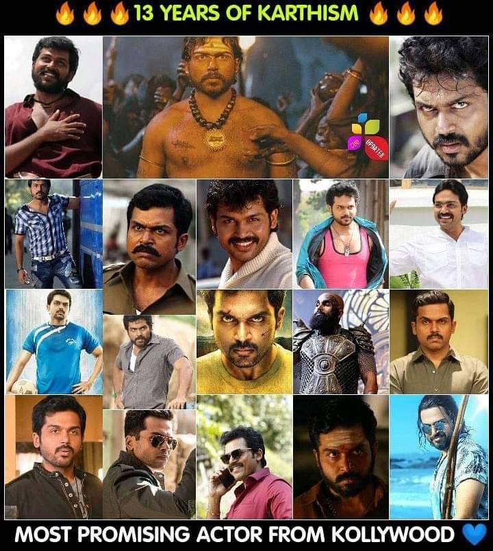 KKuttySeenu002's tweet photo. #13YearsofKarthi #13YearsOfKarthiSM #13YearsOfMegaBBParuthiveeran
@Karthi_Offl Anna...❤🔥💯
Waiting for #Sulthan #PonniyinSelvan #kaithi2 🤩😍 https://t.co/GjHEuUNZ4y