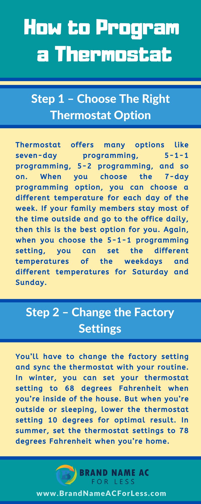 How to Program Your Thermostat