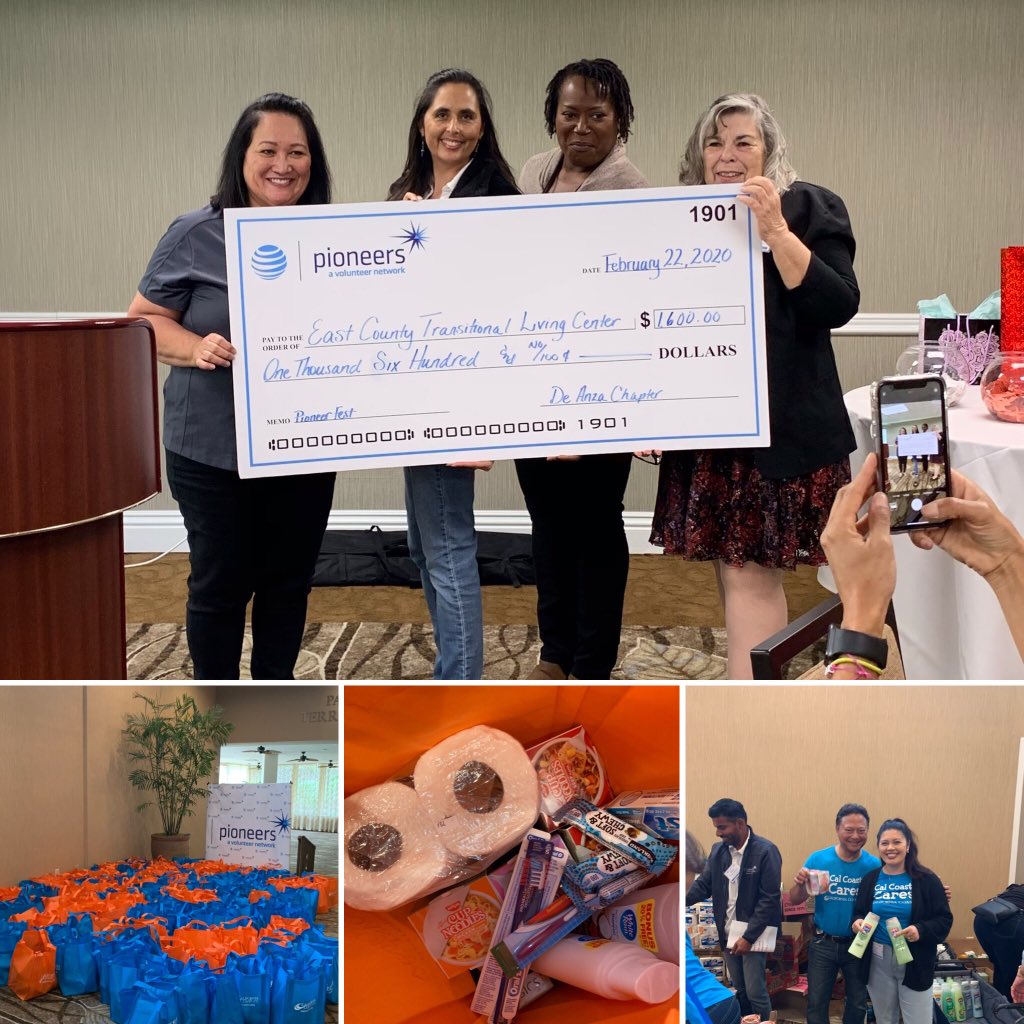 shrlysnz's tweet photo. Thank you @normaldoyle for leading another year @PioneersDeAnza Cheers also to @ATTPioneersSD & #ATTPioneersInlandOrange #LifeAtATT #ATTEmp leadership and #ATTPioneersSDLMC #IOLMC #LifeAfterATT Amazing what you can all do for #AmericasFinestCity over lunch! @ATTimpact https://t.co/btXSJfNwDn