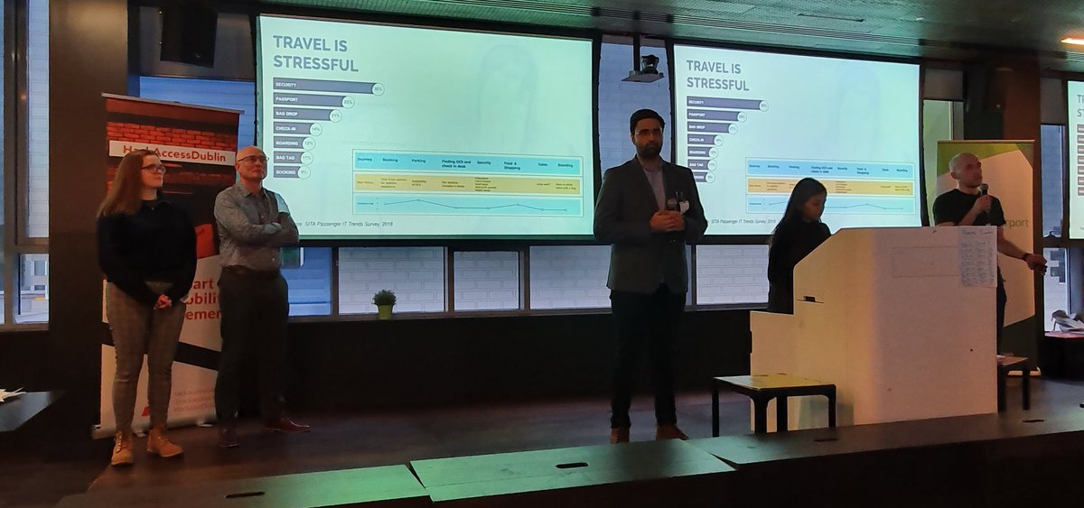 marklenahan's tweet photo. Team 3: Reach Out
A chat bot for gathering a lot more detailed special assistance needs from passengers, vs 2 or 3 WHCR options today. Could be included in airline, agency or airport interfaces.
#HackAccess2020 https://t.co/ab6HNsLFhS
