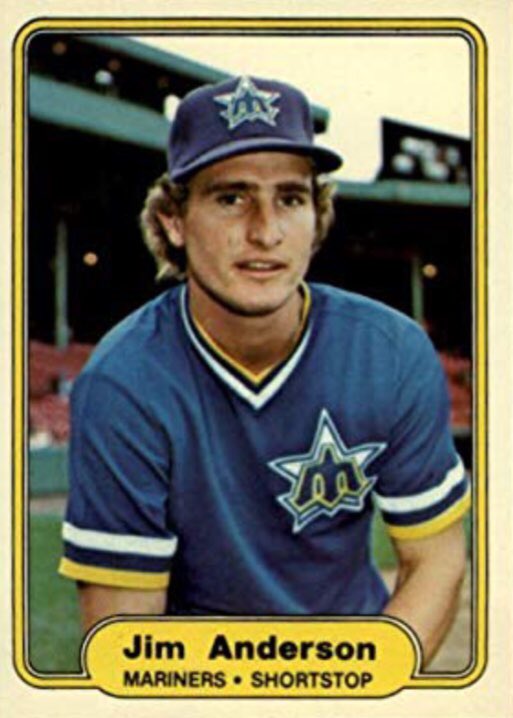 Happy 63rd birthday to Jim Anderson! 

Anderson appeared in 186 games for the Mariners from 1980-1981. 