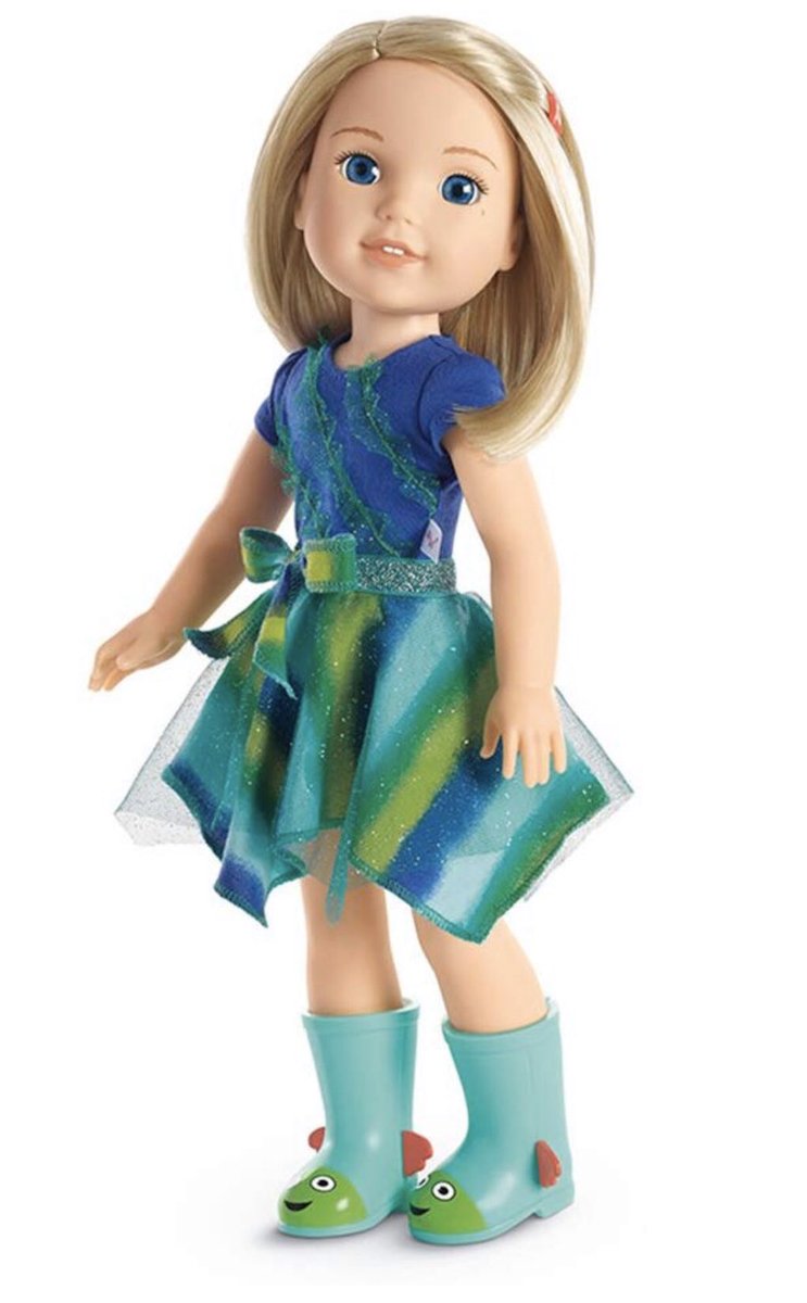 projectedbear's tweet photo. Welcome to the world of American Girl Wellie Wishers. I have three of them on the way to three very sweet and sick Project Ed Bear Girls. They have their own show on Amazon Prime!! #projectedbear #childrenwithcancer #welliewishers #americangirl https://t.co/yYZuH4cjX1