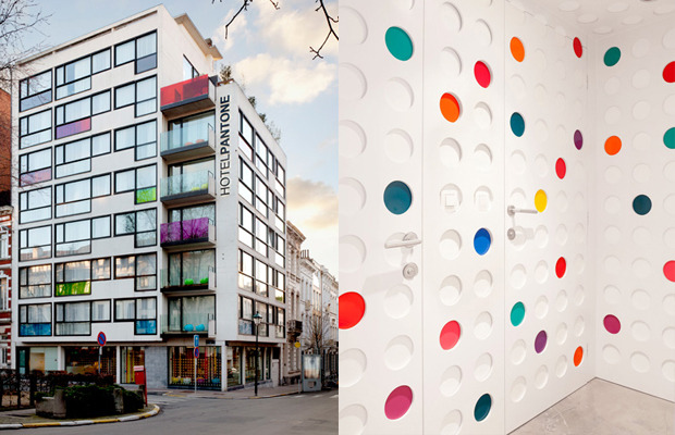 ftcmag's tweet photo. Em Bruxelas, Pantone Hotel transforma quartos e andares em uma experiência repleta de design e cores vibrantes: https://t.co/EcyegkPeXx https://t.co/xQ8GRL2p4Y