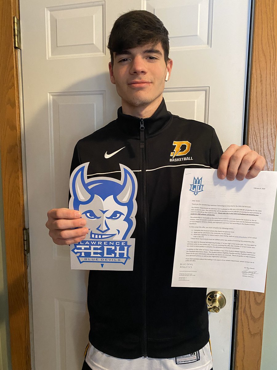 TomsichJacob's tweet photo. Thanks to @LTUMBasketball for the offer! Special thanks to all those who supported me along the way. https://t.co/BvoKUnkoSF