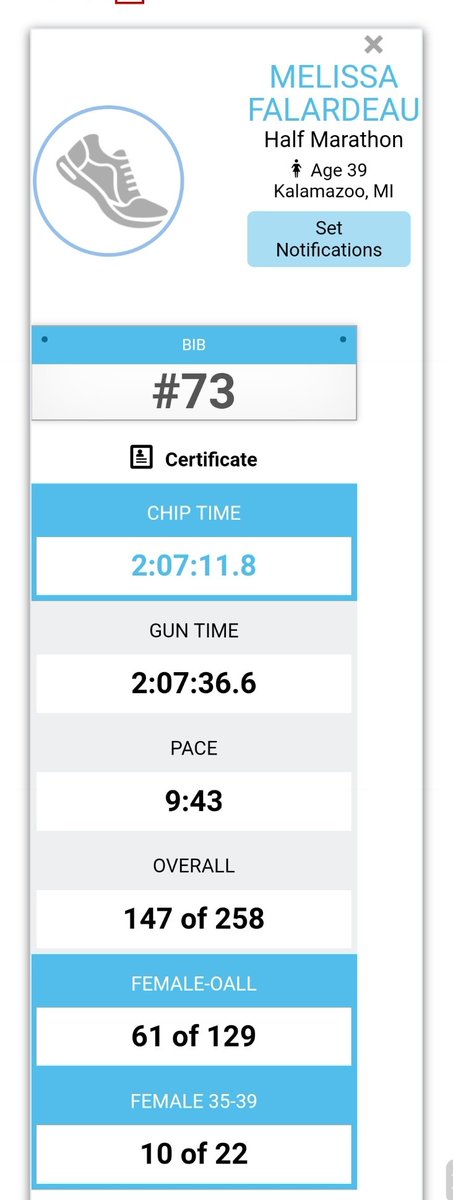 Mel_Falardeau's tweet photo. Beautiful morning for the Portage Winter Blast 1/2 marathon!  1st half marathon in almost a year for me.  ☺🏃‍♀️ #BreakFree #DoItForMe #StayFit #WinterBlast2020 #HalfMarathon #IRunForBeer #AndTacos #AndPizza #RunnersOfInstagram https://t.co/QTjKqxIL6r