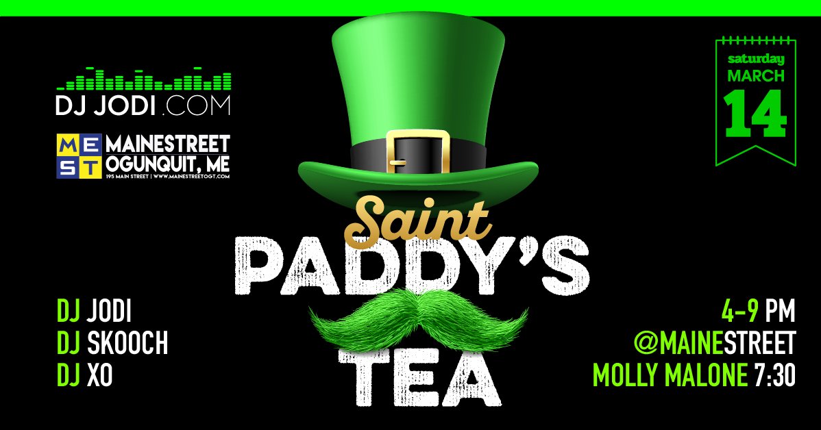 DJJodi1's tweet photo. St Paddy's Tea tickets RUNNING LOW!! https://t.co/id9qGzSmIj https://t.co/dSCyQvecOf