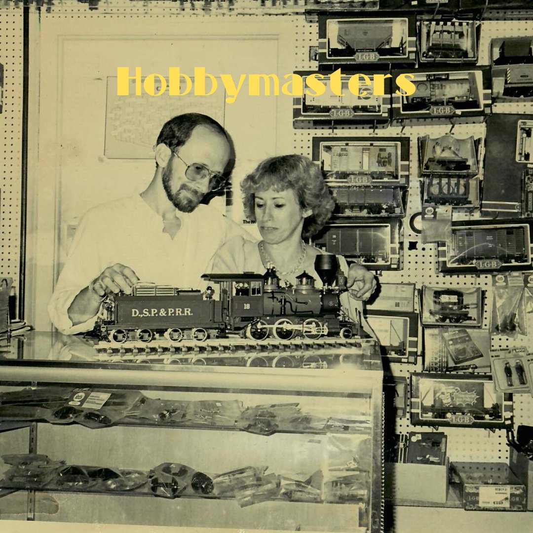 HobbymastersInc's tweet photo. Oh the memories! Arlene and Charles, brother and sister, hard at work back in the early 1980s!

We want to know what your #favorite memory is of the store.

#hobbymastersmemories #retirementcelebrationsale #hobbymasters #familybusiness #shopsmall https://t.co/1jeGe3xg8J