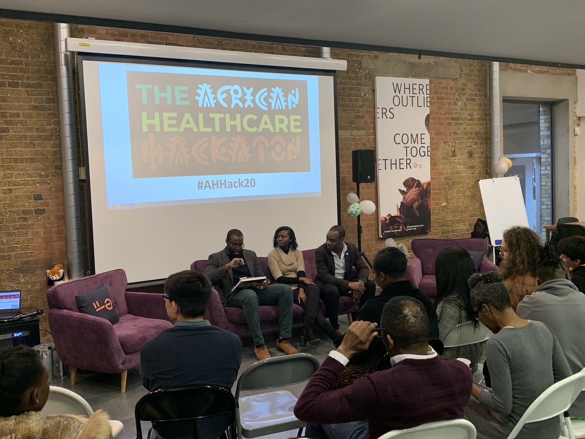 kopfadeyemi's tweet photo. After hearing the judges feedback to the teams at #AHHACK20 we have our winners 🥁🥁🥁

Congratulations to Team TB! 

Thank you to all teams for your hard work this weekend, we will be in touch and hope to see you again next year! https://t.co/v9YvJNQQZq