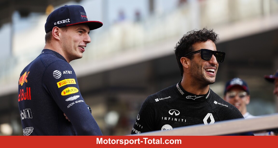 Verstappen: Ricciardo ist noch immer einer der Schnellsten in der Formel 1 #F1 http://bit.ly/2I0Hggt