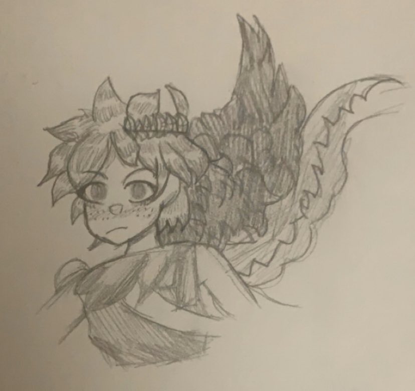lil dark pit doodle bc i be like: fuck it kid icarus #kidicarus