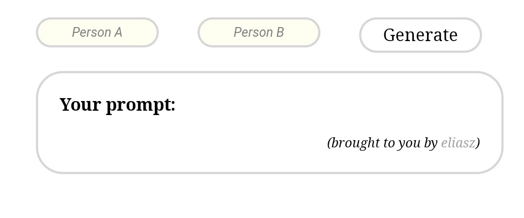 || Let's get some interactions going. 
♡ for a prompt.