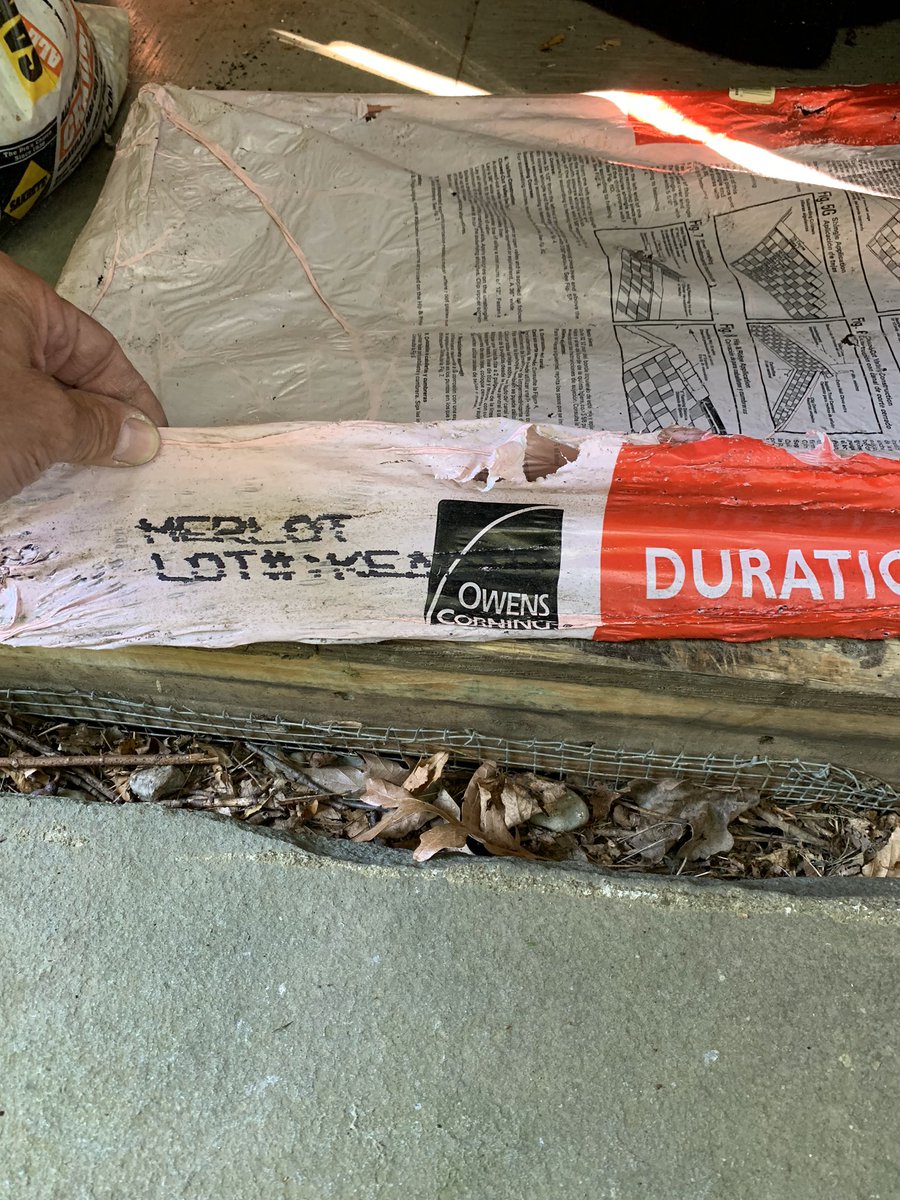 Confident_Home's tweet photo. @OCRoofingLLC isn’t standing by their #Duration roofing product. Its falling apart after 5 yrs due to adhesive not holding the shingles. This IS NOT a nailing issue and they know it!  Never use this company or product!  #owenscorning #Roofing https://t.co/zCp4B4U8Od