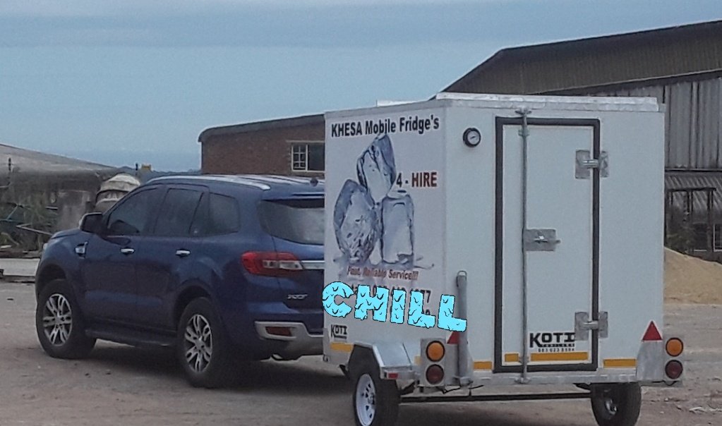KotiTrailers's tweet photo. 2020Feb Month End SPECIAL #MobileFridge...Leverage the BEST #KotiTrailers
Mobile Chiller/Fridge Priced at R41500, normal price is R43500
-Mobile Freezer at R45500
Enquiries on:
Cell; 0836238584 & WhatsApp
-Trailer Chassis Galvanised
-Logbook for Licensing supplied! https://t.co/TQqRIcaJCR