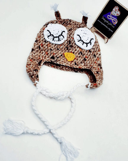 Indigosky2Knit's tweet photo. Crochet owl hat bespoke novelty winter beanie https://t.co/ugIrTDaWMl https://t.co/CcGMyyo3QM