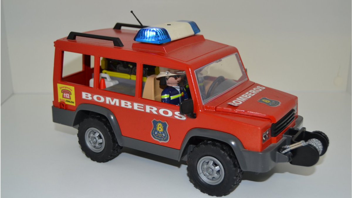 todoterreno bomberos playmobil