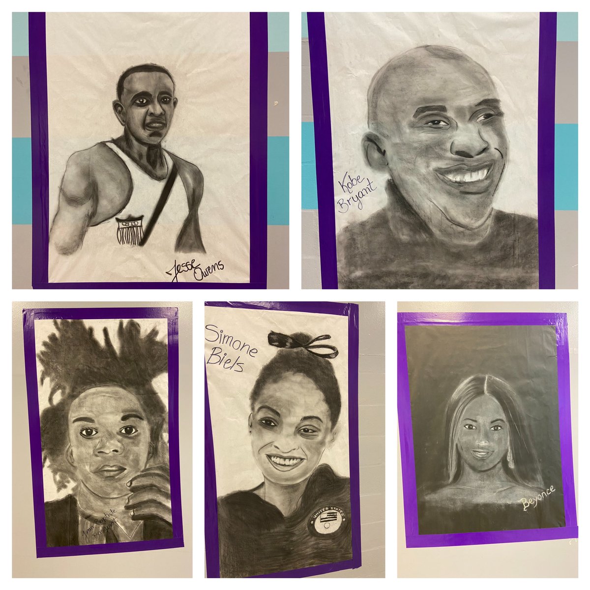 Student artwork <a href="/RochelleSOTA/">Rochelle SOTA</a> in recognition of Black History Month
