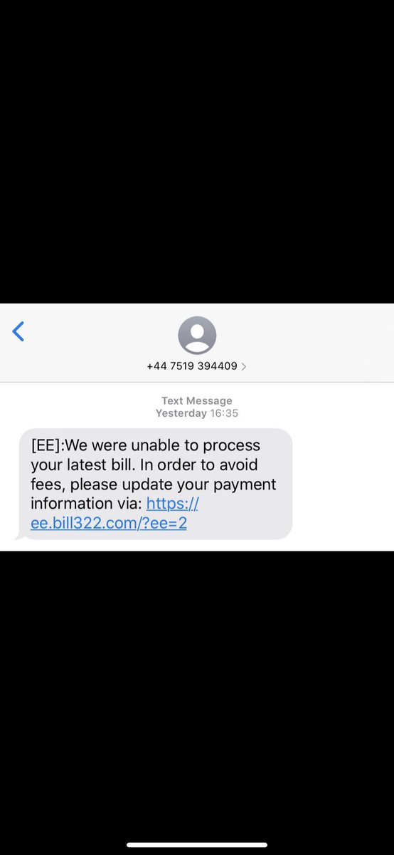 tiffdog78's tweet photo. @EE had this come to me is it a scam ?? https://t.co/awYIIZlMYL