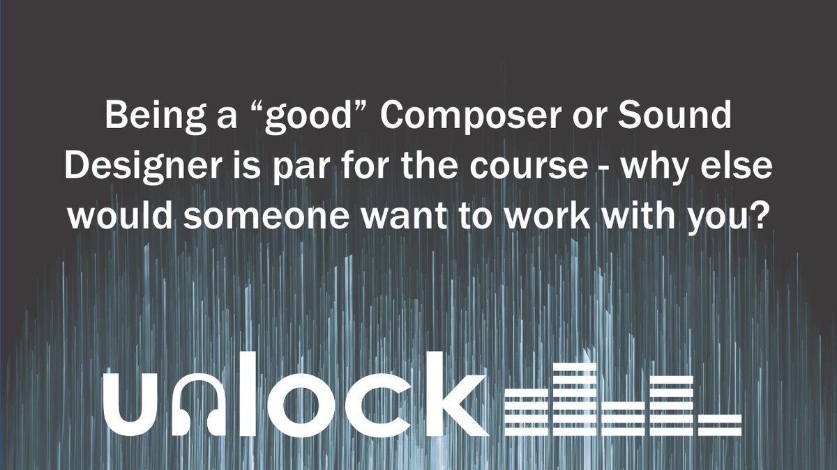 How else can you make the developer's life easier? What other problems can you solve?

#gamedevelopment #gamedev #GameAudio #UnlockAudio #gamesound #indiedev #recording #voiceover #gamemusic #careerdevelopment #audiocareer #musiccareer #audio