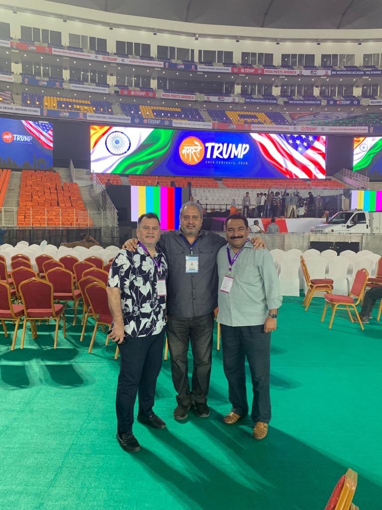 The trio that we are... everyday is a Monday!!! #wizzes at work @virafsarkari ⁦@wizsabbas⁩ @wizcraftindia proud to be working with @PMOIndia @POTUS for the event tomorrow 🇮🇳🇺🇸