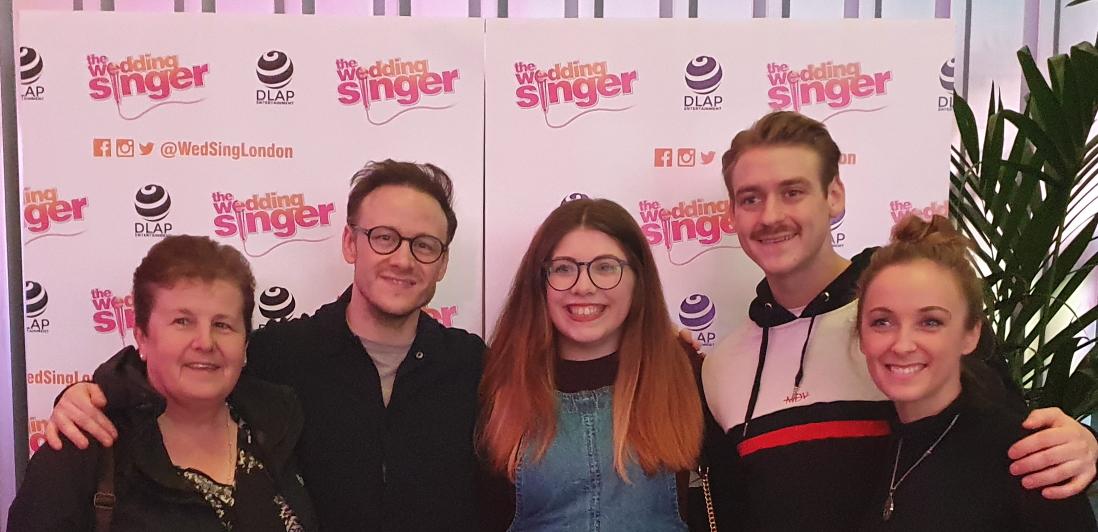 Wow, the whole cast of <a href="/WedSingLondon/">The Wedding Singer</a> were fantastic! And bonus meeting them after the show, cant believe I got to meet <a href="/keviclifton/">Kevin Clifton</a>! #dreamcometrue