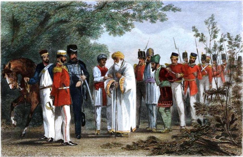 A Thread from IndiaArtHistory "The Story of capturing of Bahadur Shah Zafar by East India