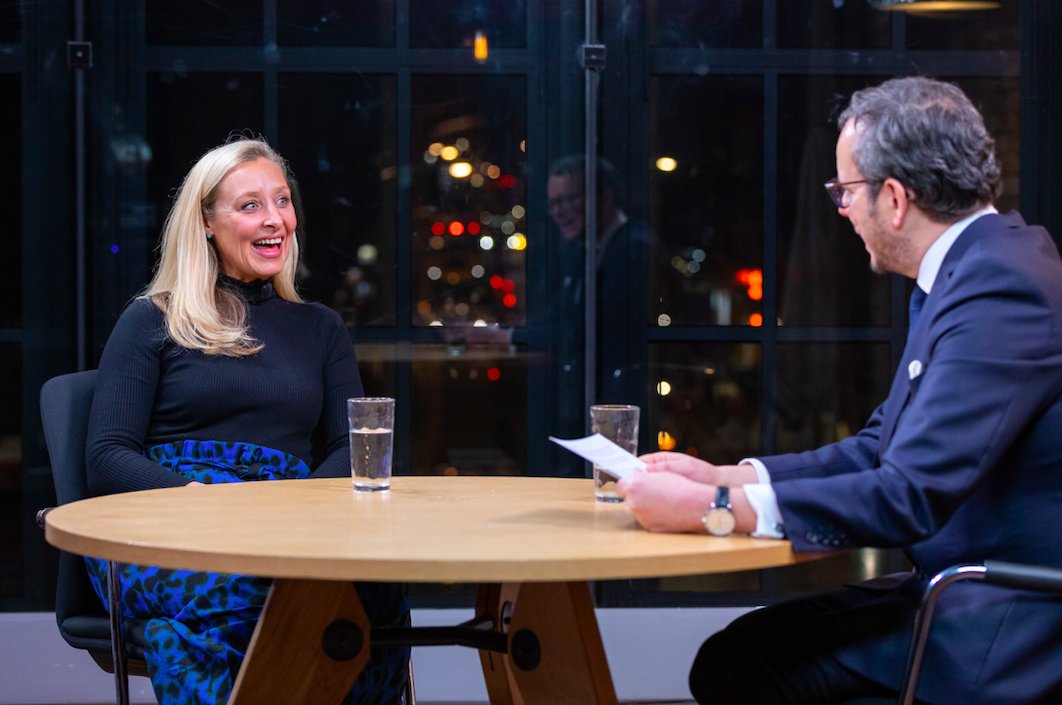 LondonLive's tweet photo. “The reason we still have transmissions is that people don’t know their status. Don't be scared of testing, it's better to know and to be control.” @biosureuk CEO @Brig_Bard explains to @michaelhayman how simply knowing your HIV status can help to stop transmission #CapConvo https://t.co/OXpExU3Uix