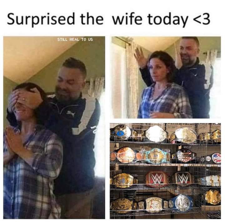 WWERamsey's tweet photo. This will be me someday if i ever get married 😜

#WWE  #WCW https://t.co/4ItMbrmaC3