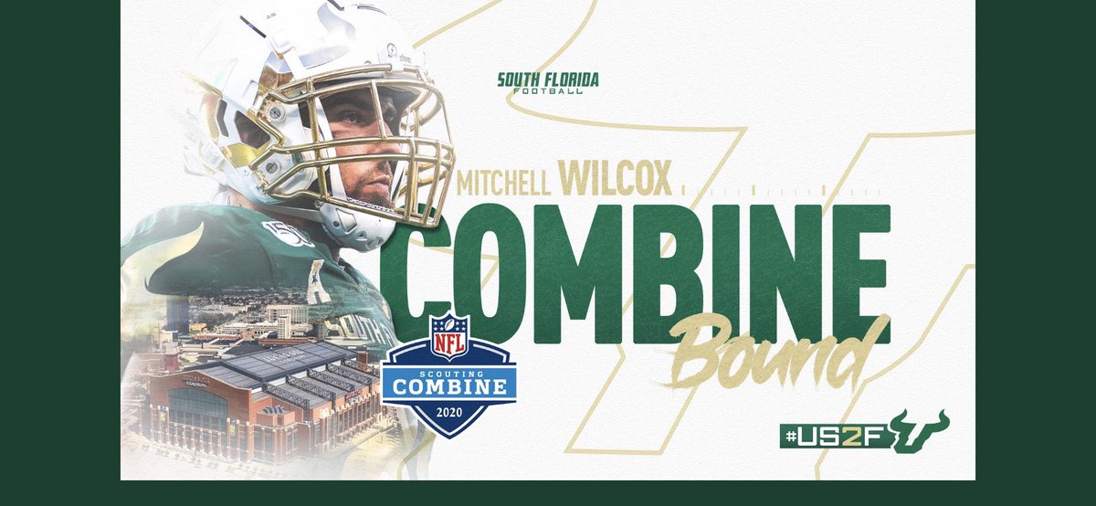 carole_wilcox47's tweet photo. Let’s send Mitchell off to the combine in style!!! We love you, we’re praying for you! Sending cheers, confidence, God speed, and have a ball. Enjoy every minute of the experience!! @mitch_w89 Thank you @usffootball @soflobulls @usfathletics @mskellyusf @usf__alumni https://t.co/buXvmiw9U9