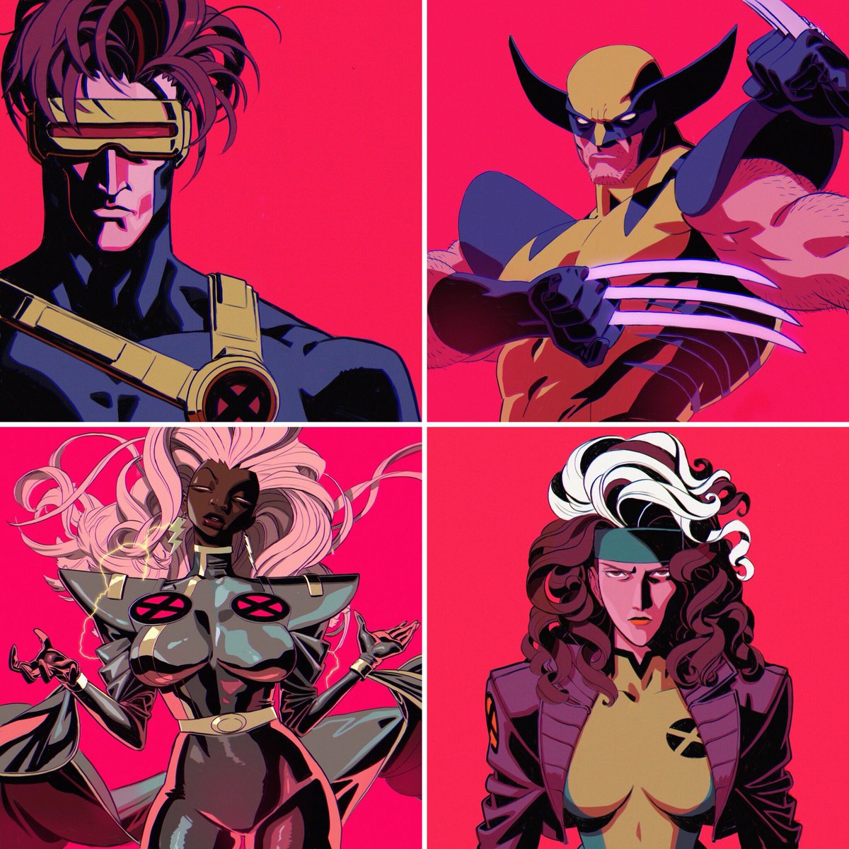 CoolComicArt's tweet image. X-Men by Chase Conley @TheChaseConley