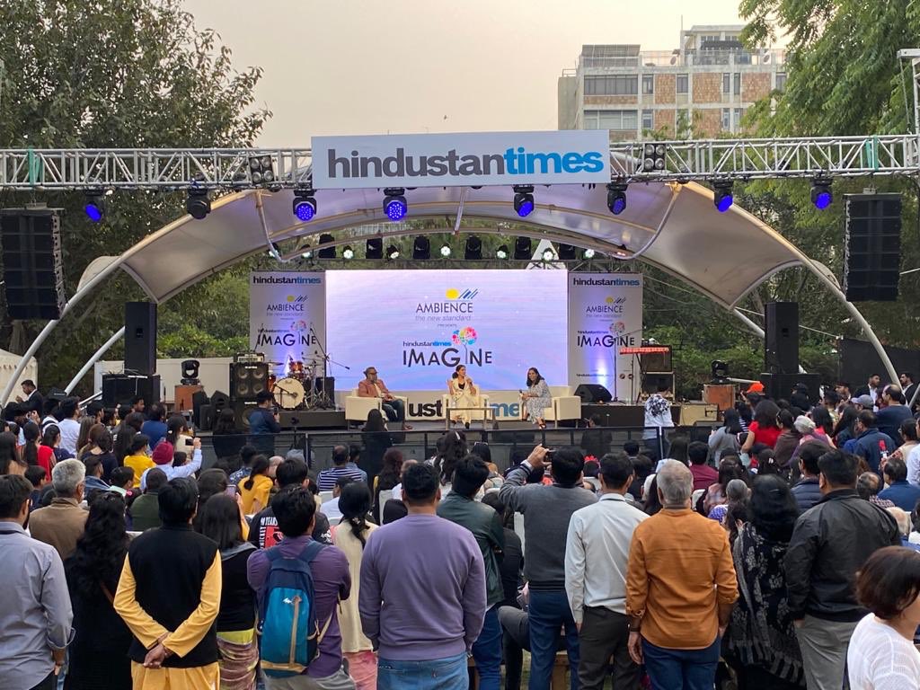 PalateImagine's tweet photo. Isn’t she inspirational?
Comment your favourite part about her talk. @taapsee @AmbienceGroupIn 
Date- 23 February 2020 
Venue- Nehru Park, Chanakyapuri
#ArtFest #ArtFestival #Artists #Painters #ArtGalleries #ContemporaryArt #ModernArt #ArtisticLife #ArtWork #HTImagineFest https://t.co/ePMuDM8Gow