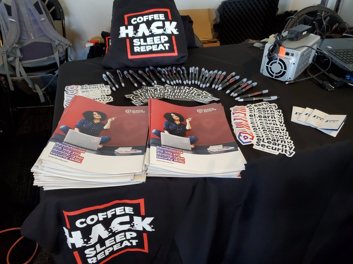ethicalhacker's tweet image. Come say hi to Don in the #IoTVillage @BSidesSF and get some @eLearnSecurity swag! #BSidesSF #eLearnSecurity