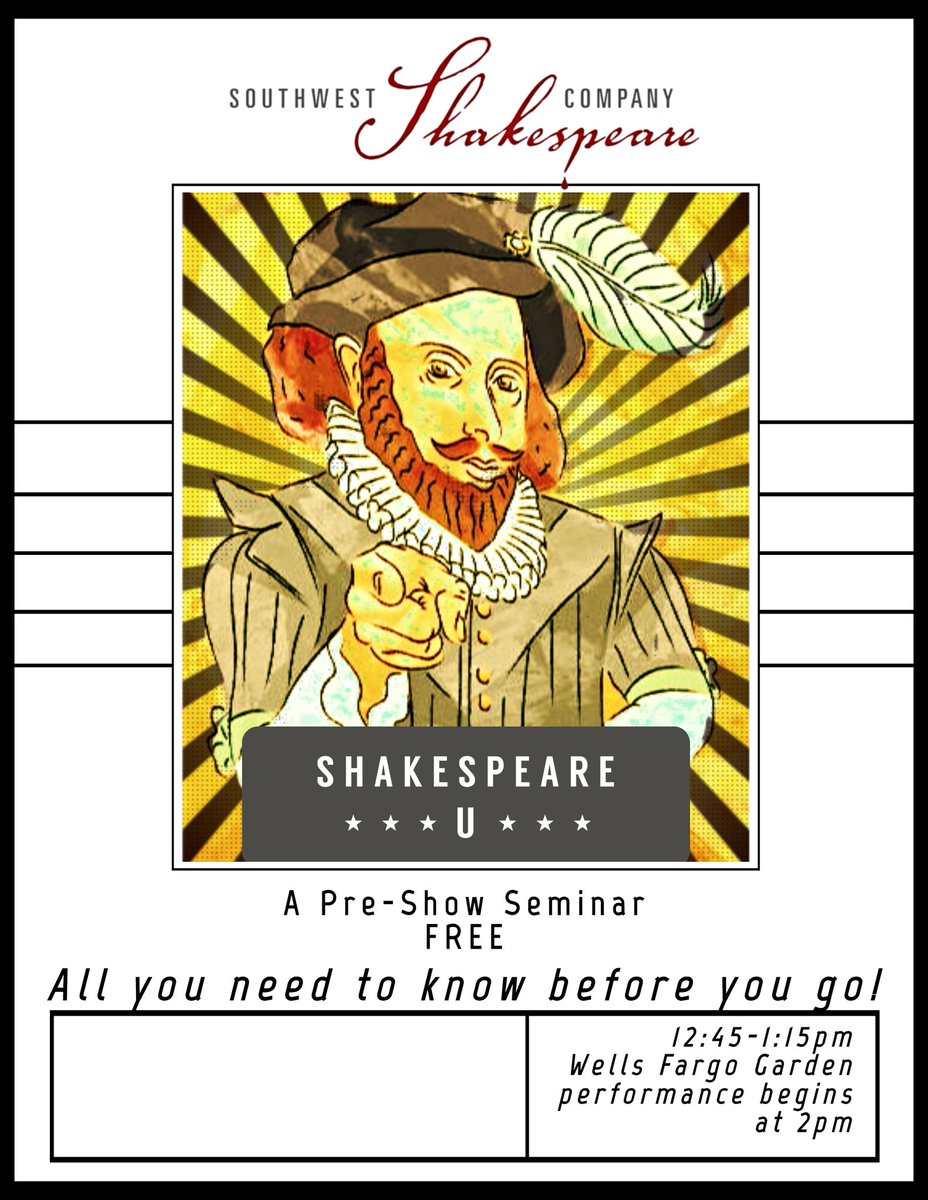 Southwest Shakespeare Co. tweet media