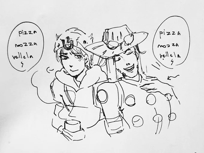 รีเควส : วาดไจโรร้องเพลงพิซซ่าจีบโจนี่
#gyjo #SBR #steelballrun #jjba #JJBA 

*Will be translated in ENG but I too lazy and I need sleep. 