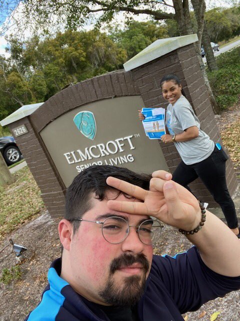 FryeATT's tweet image. My team knows that the only way to service the community is to go out and BE WITH the community! Thanks  Elmcroft Of Carrollwood for having us! We are here for you whenever you need us!