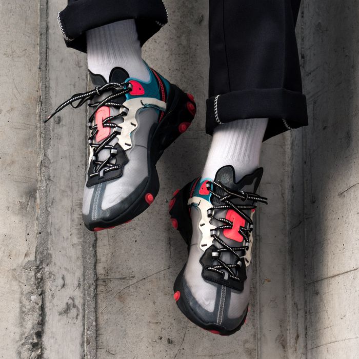 nike react element 87 black cool grey