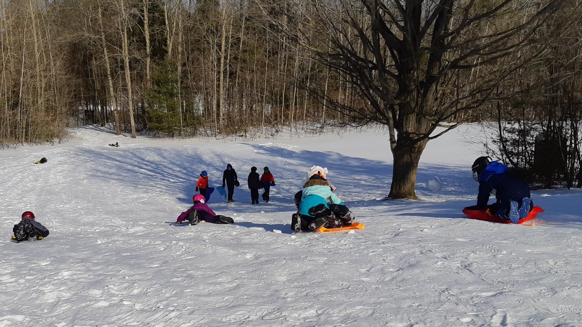 7th_ajax's tweet photo. Tobogganing at our winter camp https://t.co/LGWMNrdQ1a