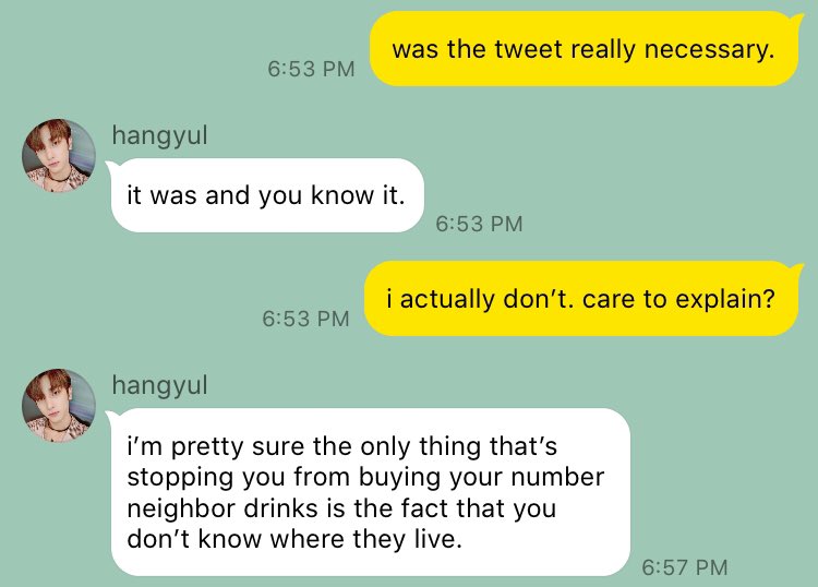➳ hangyul thinks it’s stupid.