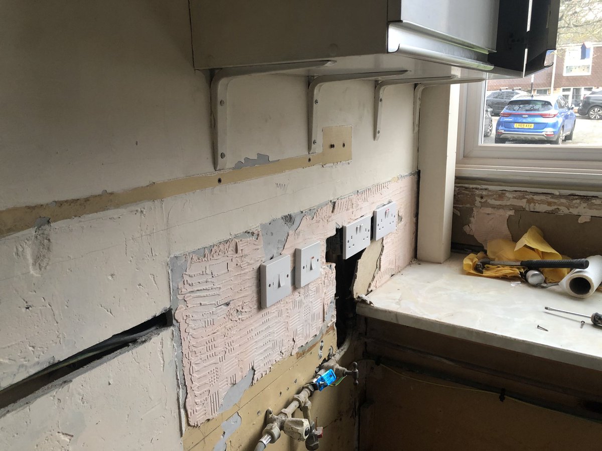 3 bed rewire in South east London Forest hill completed within a few days, client very happy with the whole process!