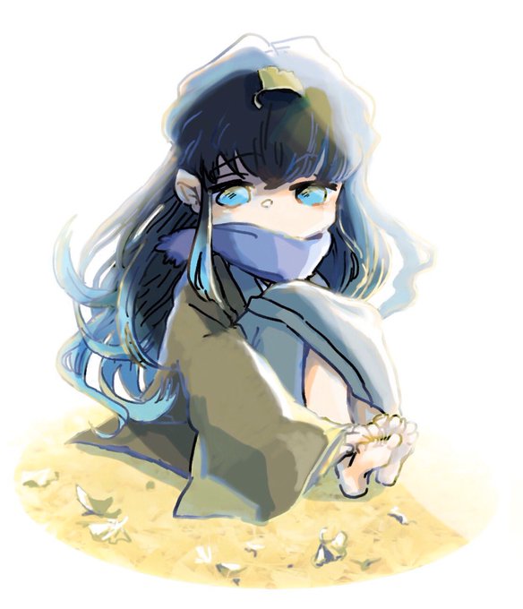 ころさんがTwitterに投稿した時透無一郎(鬼滅の刃)のイラスト。