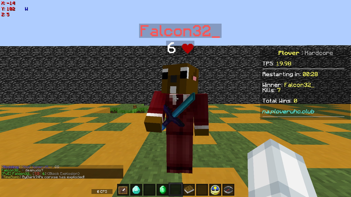 UHCFighters's tweet photo. Felicidades a @L3qnn por ganar el UHC Fighters Season 11!
Top 1: Falcon32_
Top 2: ByDark74
Top 3: BeanerInsane

Muchas gracias a @PloverUHC por el host! https://t.co/B3HjfrFP7G