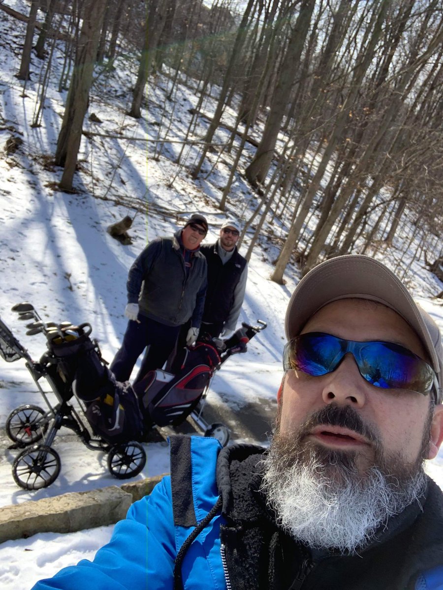 February 23rd ....  Great day for a quick round of GOLF???? I'm ready for the 2020 season. Who needs Florida..