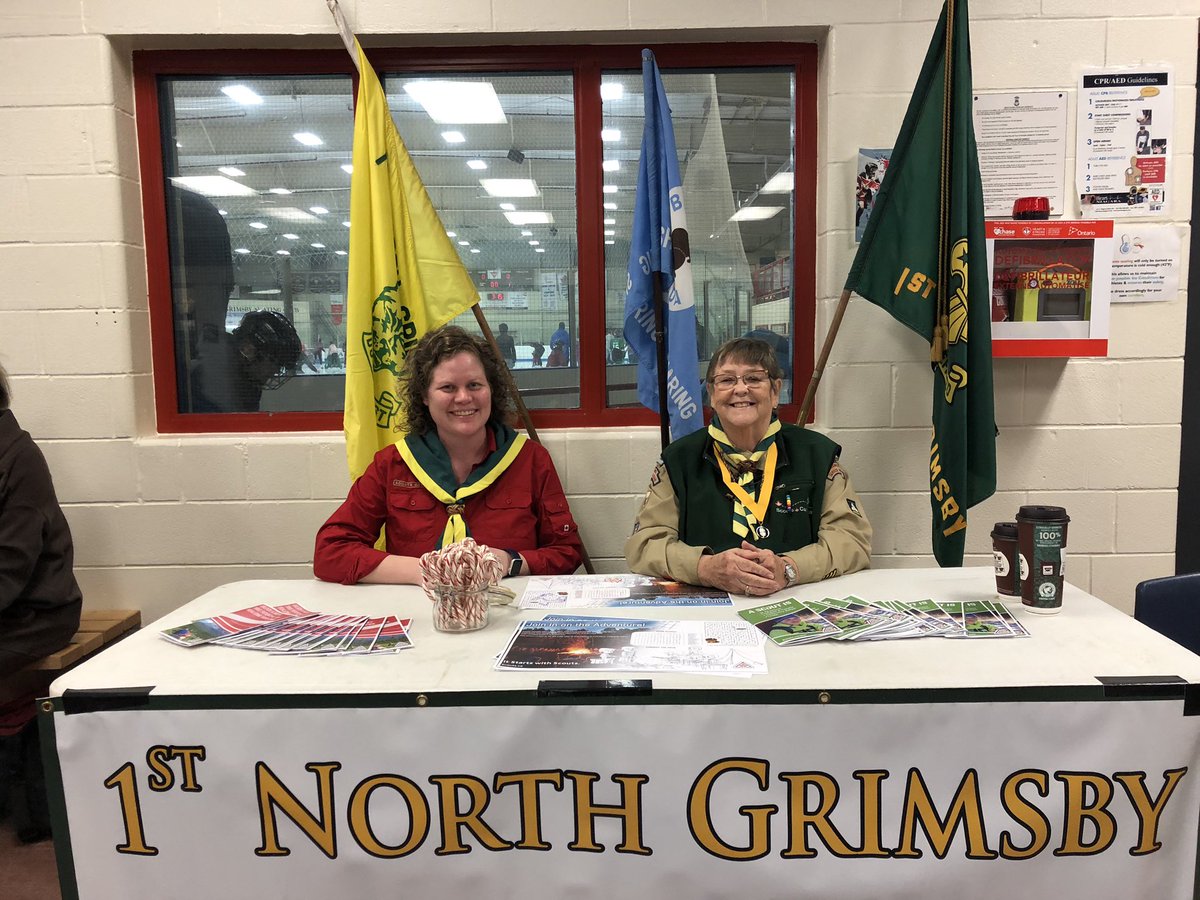 1stNorthGrimsby's tweet photo. Great end to #ScoutGuideWeek with a sponsored skate and potluck supper. @scoutscanada @bfcouncil #ScoutsDoStuff https://t.co/Y3XcfFE1br