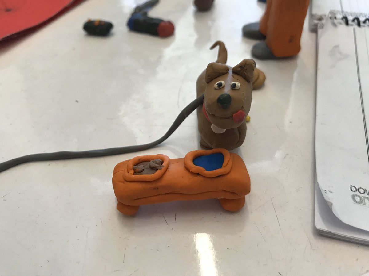 Mme_Pilon's tweet photo. Students have been creating their figures/characters for their French stop motion videos in which they have designed, wrote and filmed @alcdsb_mich #ALCDSB #alcdsbfsl https://t.co/2l0bPQCJnq
