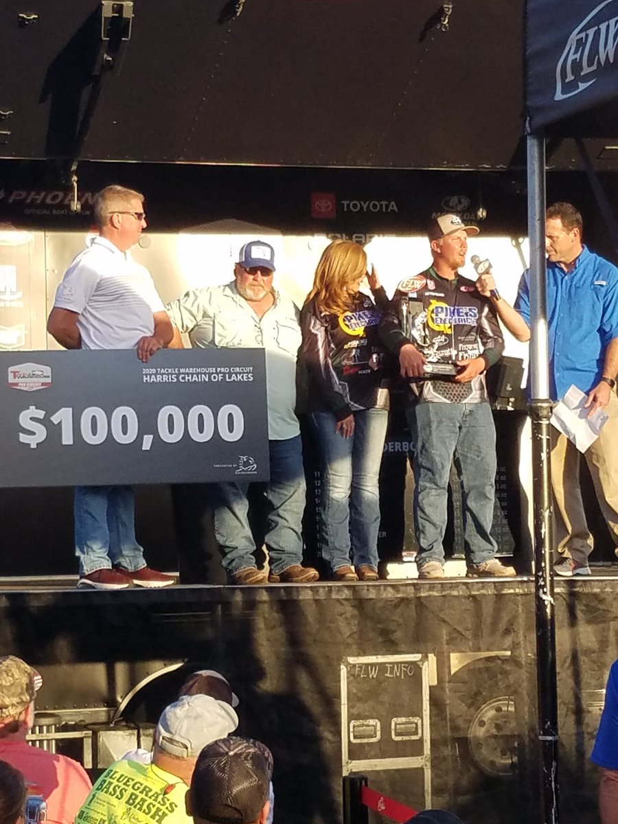 sshsraiders's tweet photo. Congrats to Laramy "LT" Strickland on his first FLW Pro Series win on the Harris Chain... not bad for a Bushnell Boy... TRADITION NEVER GRADUATES!! https://t.co/YROUFDlR4l